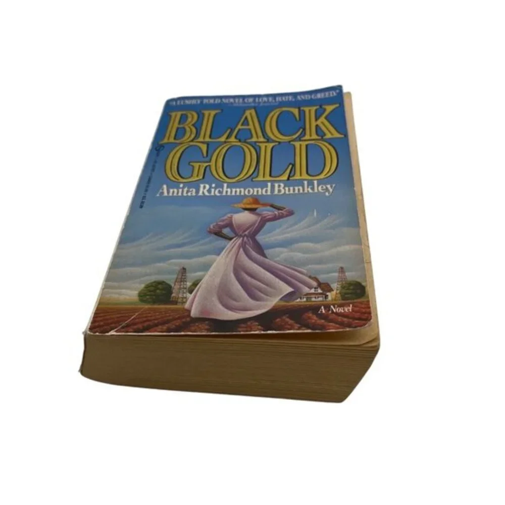 Black Gold By Anita Richmond Bunkley Paperback 1994 Novel‎